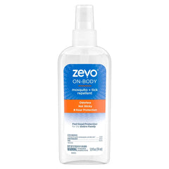 Zevo On Body Mosquito + Tick Repellent Pump Spray - 5.9 fl oz: 8 Hour Protection, P-Menthane-3 Active Ingredient, Unscented